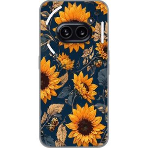 Nothing Phone (2a) Transparent Mobilskal Solrosor