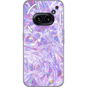 Nothing Phone (2a) Transparent Mobilskal Glitter