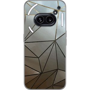 Nothing Phone (2a) Läpinäkyvä Puhelinkotelo Mönster Rosé