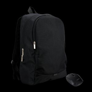 Acer 15.6 Tommers Startpakke for Bærbar PC Med Trådløs Optisk Mus - Svart