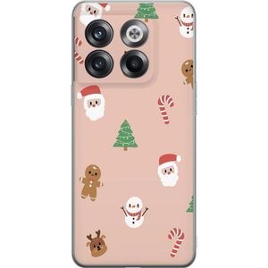 OnePlus 10T Transparent Mobilskal Klassisk Julfest