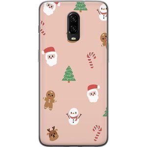 OnePlus 6T Transparent Mobilskal Klassisk Julfest
