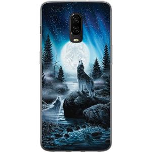 OnePlus 6T Gennemsigtigt Telefoncover Varjar på natten