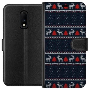 OnePlus 7 Svart Plånboksfodral Tomtens Team