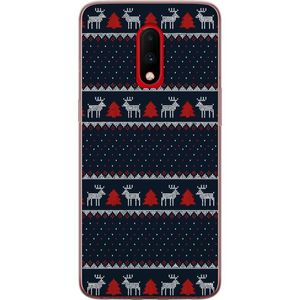 OnePlus 7 Transparent Mobilskal Tomtens Team