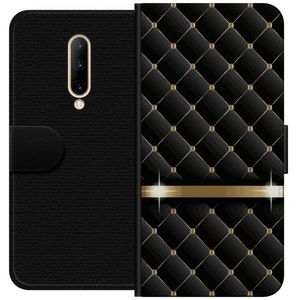 OnePlus 7 Pro Musta Lompakkokotelo Lyxigt