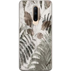 OnePlus 7 Pro Transparent Mobilskal Skogens löv