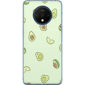 OnePlus 7T Transparent Mobilskal Avokado