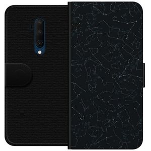 OnePlus 7T Pro Svart Plånboksfodral Himlakroppar