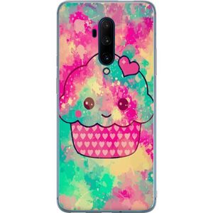 OnePlus 7T Pro Transparent Mobilskal Cupcake