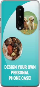 Designa ditt eget OnePlus 8 Genomskinligt Skal
