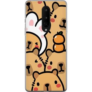 OnePlus 8 Gjennomsiktig Telefondeksel Kapivara