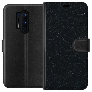 OnePlus 8 Pro Sort Lommebokdeksel Himlakroppar