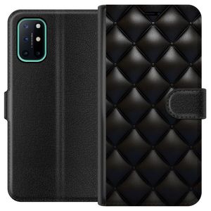 OnePlus 8T Sort Lommebokdeksel Lyxiga rutor
