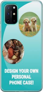 Designa ditt eget OnePlus 8T Genomskinligt Skal