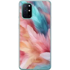 OnePlus 8T Transparent Mobilskal Fjädrar