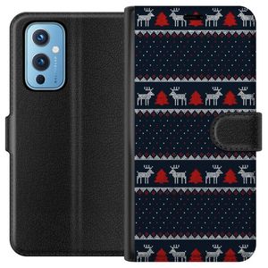 OnePlus 9 Svart Plånboksfodral Tomtens Team