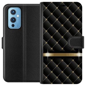 OnePlus 9 Sort Tegnebogsetui Lyxigt