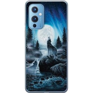 OnePlus 9 Gjennomsiktig Telefondeksel Varjar på natten