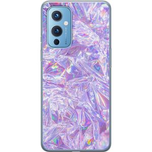 OnePlus 9 Gennemsigtigt Telefoncover Glitter