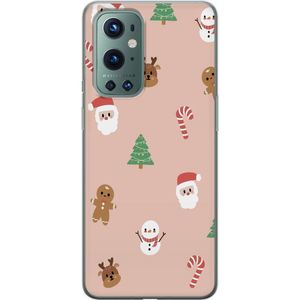OnePlus 9 Pro Transparent Mobilskal Klassisk Julfest