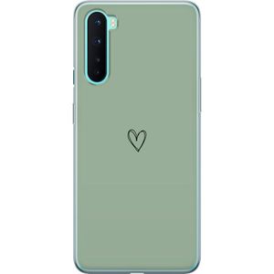 OnePlus Nord Transparent Mobilskal Hjärta