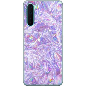 OnePlus Nord Transparent Mobilskal Glitter