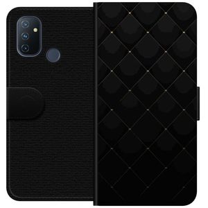 OnePlus Nord N100 Svart Plånboksfodral Exklusivt Mönster