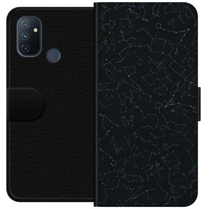 OnePlus Nord N100 Sort Lommebokdeksel Himlakroppar