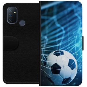 OnePlus Nord N100 Svart Plånboksfodral Fotboll