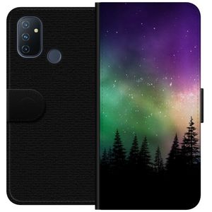 OnePlus Nord N100 Svart Plånboksfodral Norrsken