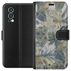 OnePlus Nord 2 5G Svart Plånboksfodral Blad