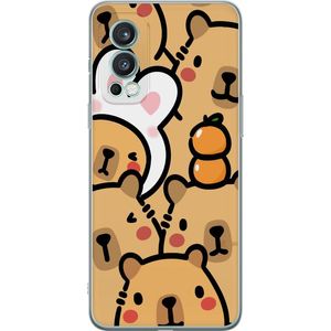 OnePlus Nord 2 5G Transparent Mobilskal Kapivara