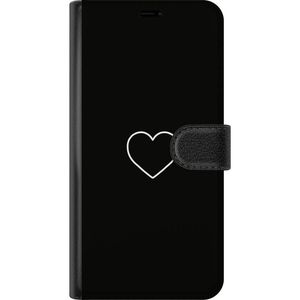 OnePlus Nord 3 Svart Plånboksfodral Hjärta