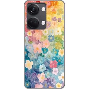 OnePlus Nord 3 Gennemsigtigt Telefoncover Miniatyrblommor