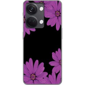 OnePlus Nord 3 Transparent Mobilskal Blomster
