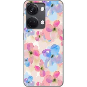 OnePlus Nord 3 Transparent Mobilskal Blomsterprakt