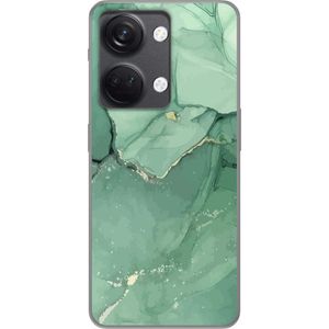 OnePlus Nord 3 Gennemsigtigt Telefoncover Grön Marmor