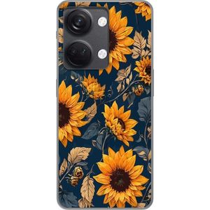 OnePlus Nord 3 Gennemsigtigt Telefoncover Solrosor