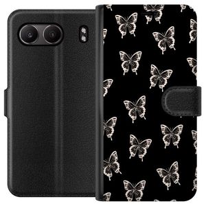 OnePlus Nord 4 Svart Plånboksfodral Flygfän