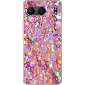 OnePlus Nord 4 Transparent Mobilskal Glitter