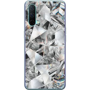 OnePlus Nord CE 5G Transparent Mobilskal Kristaller