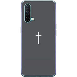 OnePlus Nord CE 5G Transparent Mobilskal Kors
