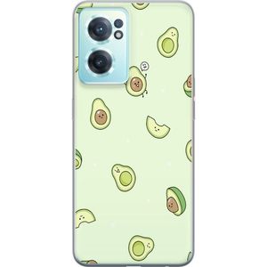 OnePlus Nord CE 2 5G Gennemsigtigt Telefoncover Avokado