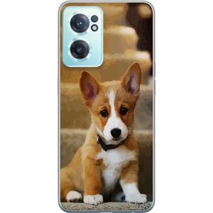 OnePlus Nord CE 2 5G Gennemsigtigt Telefoncover Liten Hund