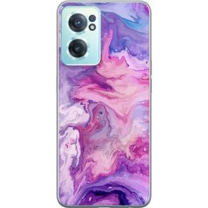 OnePlus Nord CE 2 5G Gennemsigtigt Telefoncover Marmor