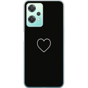 OnePlus Nord CE 2 Lite 5G Transparent Mobilskal Hjärta