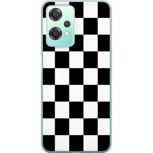 OnePlus Nord CE 2 Lite 5G Transparent Mobilskal Svart och Vitt