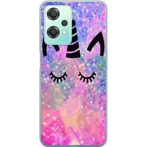 OnePlus Nord CE 2 Lite 5G Transparent Mobilskal Söt Katt