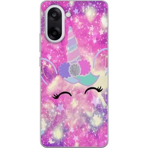 OnePlus Nord CE5 Gjennomsiktig Telefondeksel Glad Enhörning